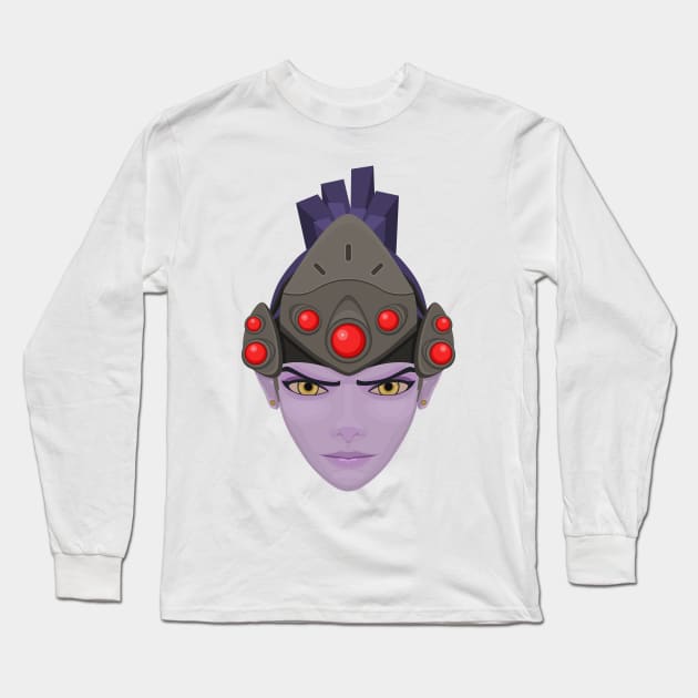 Widowmaker minimalist Long Sleeve T-Shirt by Mellamanpel